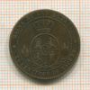 2 1/2 сантима. Испания 1868г