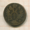 1 крейцер. Австрия 1800г