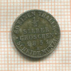 1/2 гроша. Пруссия 1851г