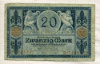 20 марок. Германия 1915г