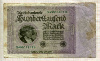 100000 марок. Германия 1923г