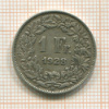 1 франк. Швейцария 1928г