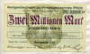 2000000 марок. Германия 1923г