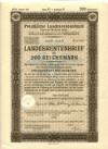 Облигация 200 марок. Германия 3-й Рейх