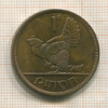 1 пенни. Ирландия 1963г