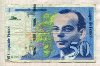 50 франков. Франция 1993г