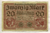 20 марок. Германия 1918г