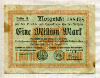 1000000 марок. Германия 1923г