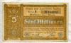 5000000 марок. Германия 1923г