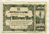 5000000 марок. Германия 1923г