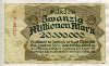 20000000 марок. Германия 1923г