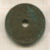 1 цент. Французский Индокитай 1897г