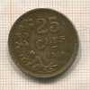25 сантимов. Люксембург 1930г