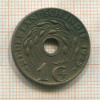 1 цент. Нидерландская Индия 1945г