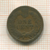 1 цент. США 1905г
