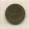 1 сантим. Франция 1904г