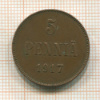 5 пенни 1917г