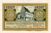 Нотгельд. 50 пфеннигов. Орсой