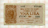 1 лира. Италия