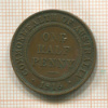 1/2 пенни. Австралия 1916г