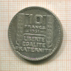 10 франков. Франция 1931г
