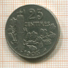 25 сантимов. Франция 1905г
