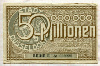 50000000 марок. Германия 1923г