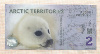 2 доллара. Арктические территории 2010г