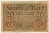 20 марок. Германия 1918г