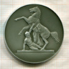 Настольная медаль "Скульптурная группа на Аничковом мосту"