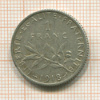 1 франк. Франция 1918г