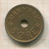 5 эре. Дания 1928г