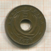 5 центов. Восточная Африка 1957г