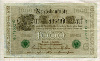 1000 марок. Германия 1910г