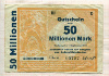 50000000 марок. Германия 1923г