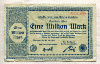 1000000 марок. Германия 1923г