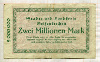 2000000 марок. Германия 1923г