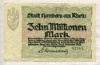 10000000 марок. Германия 1923г