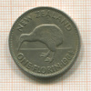 1 флорин. Новая Зеландия 1964г