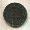 4 пфеннига. Германия 1932г