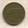 1/2 пенни. Ирландия 1949г