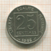 25 сантимов. Франция 1903г