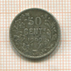 50 сантимов. Бельгия 1909г