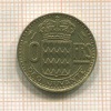 10 франков. Монако 1951г