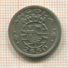 2,5 эскудо. Ангола 1953г