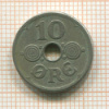 10 эре. Дания 1934г