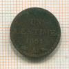1 сантим. Франция 1851г