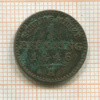 1 пфеннинг. Пруссия 1846г