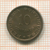 10 сентаво. Мозамбик 1960г
