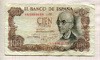 100 песет. Испания 1970г